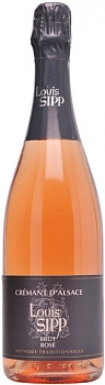 Игристое вино Louis Sipp Cremant d'Alsace Rose Brut AOC   2019  750 мл