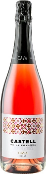 Игристое вино Castell de la Comanda Cava Rosat DO  750 мл