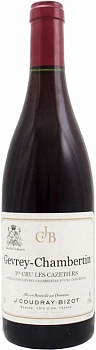 Вино J.Coudray-Bizot Gevrey-Chambertin 1-er Cru Les Cazetiers AOC  2007 750 мл