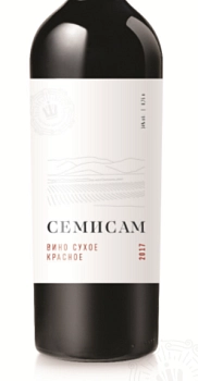 Вино Шумринка  Семисам красное  сухое 2022 750 мл