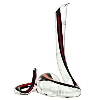 Декантер Riedel   Decanter Mamba   Red/Black   Ридель  Мамба черно-красный   1500 мл