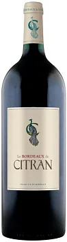 Вино Le Bordeaux de Citran Rouge Bordeaux AOC Ле Бордо де Ситран Руж 2019 1500 мл