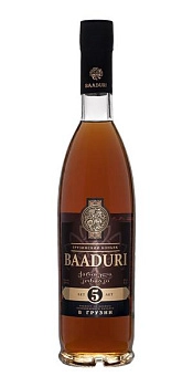 Коньяк Baaduri Georgian Brandy Баадури пятилетний 500 мл