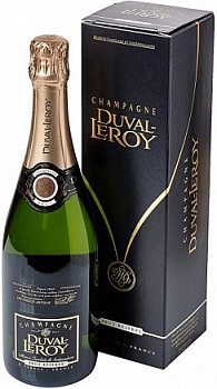 Шампанское Duval-Leroy Brut gift box  750мл