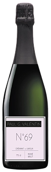Игристое вино   Paul G. Valentin  Cremant de Limoux  No69 Rosé Brut  750 мл 12,5%