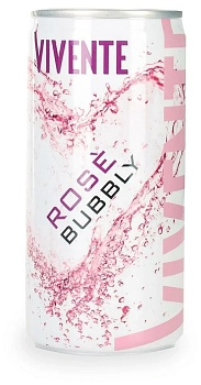 НЕ ОТКРЫВАТЬ! Вино игристое  LaVis sca Vivente Rose Bubbly brut  Вивенте Розе Бабли брют  200 мл