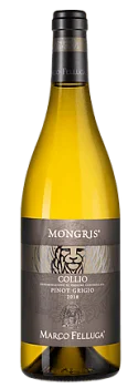 Вино Collio Pinot Grigio Mongris DOC  2021 750 мл