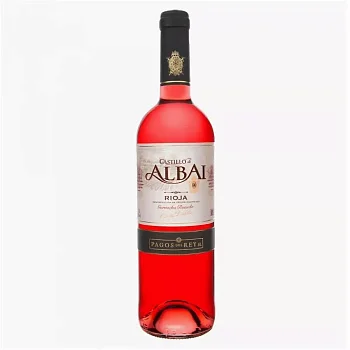 Вино Pagos del Rey Castillo de Albai Rose  Пагос дель Рей Кастильо де Альбаи розовое сухое 2019 750 мл