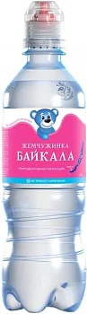 Вода Baikal Pearl Junior Still PET Жемчужинка Байкала негазированная в пластиковой бутылке 500 мл