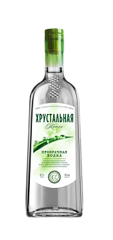 Водка Хрустальная капля Прозрачная  500 мл