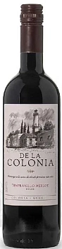 Вино De La Colonia Tempranillo - Merlot 2021  750 мл 12,5%