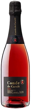Вино Conde de Caralt cava metode tradicional rosado  750 мл