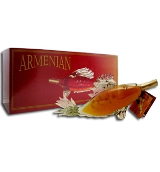 Коньяк  Прошянский Коньячный Завод Рыба с пушистым хвостом   5-летний в п/у 500 мл