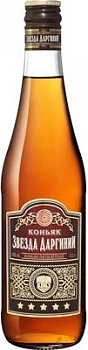 Коньяк КВКЗ  Звезда Даргинии  5 лет. 500 мл 40 %