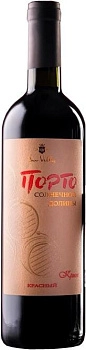 Вино Порто Солнечной Долины  Красное 750 мл