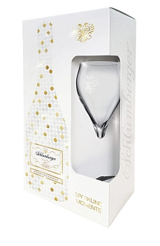 Игристое вино Schlumberger Sparkling Brut Klassik gift box  glass   750 мл