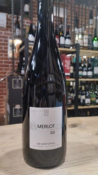 Вино STN Merlot  Sevastopol  Андрей Доллингер   2022 750 мл 12%