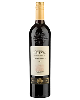 Вино Les Grands Chais de France Western Cellars  Zinfandel Red  Вестерн Селларс Зинфандель 2022 750 мл