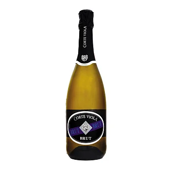 Игристое вино Contri Spumanti  Corte Viola Brut  750 мл 11,5 %