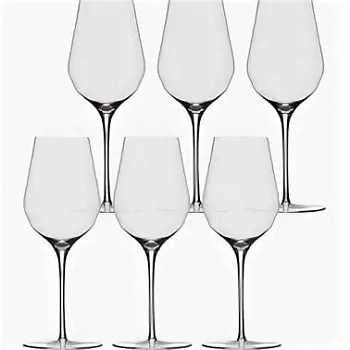 Набор  из 6-ти  бокалов для сладкого вина MarkThomas  Double Bend   Sweet Wine Марктомас Дабл Бенд Свит Вайн 265  мл