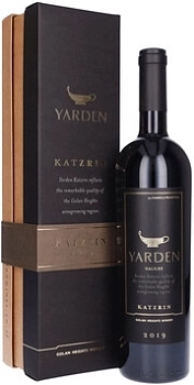 Вино Golan Heights Yarden  Katzrin  gift box  2019  750 мл   15,5%