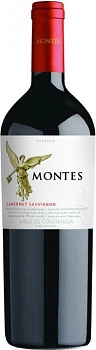 Вино Montes Reserva Cabernet Sauvignon Монтес Ресерва Каберне Совиньон 2021 750 мл