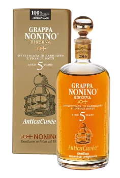 Граппа Grappa Nonino Riserva Antica Cuvee gift in box  700 мл