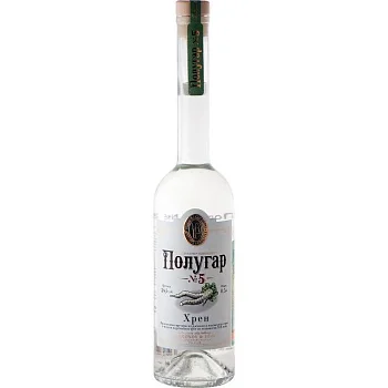 Водка Polugar № 5 Horseradish   500 мл