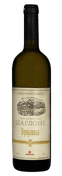 Вино Zupa, Brojanica Chardonnay, Зупа, "Брояница "Вранац" Шардоне 750 мл