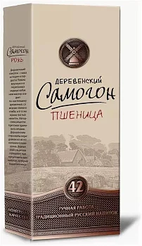 Водка  Деревенский Самогон Пшеница в п/у 500 мл
