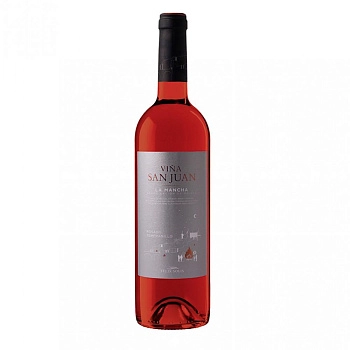 Вино Vina San Juan  La Mancha Винья Сан Хуан ДО Ла Манча розовое 2019 750 мл