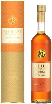 Коньяк Roullet  Amber Gold  gift box   700 мл.