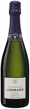 Шампанское Champagne Lombard Extra Brut Premier Cru Blanc de Noirs  2017 750 мл 12,5%
