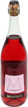 Игристое вино  Menestrello  Lambrusco Rosso 750 мл