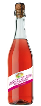 Вино Lambrusco dell’Emilia Rialto IGT Ламбруско дель Эмилия Риальто IGT розовое  полусладкое