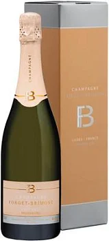 Шампанское Forget-Brimont Brut Rose Premier Cru  Champagne AOC gift box   750 мл