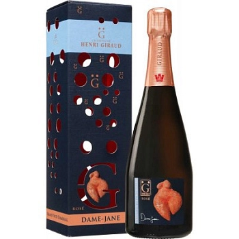 Шампанское Henri Giraud Dame Jane Aÿ Grand Cru Анри Жиро Дам Жан Розе  п/у  750 мл