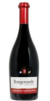 Вино Les Grands Chais de France Cabernet Sauvignon Bongeronde IGP d'Oc Ле Гран Ше де Франс Каберне-Совиньон  Бонжеронд д'Ок 750 мл