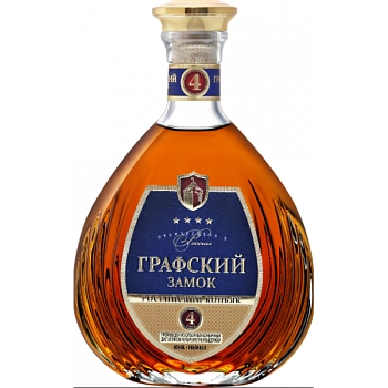 Коньяк  Графский Замок 4-летний КВКЗ  500 мл