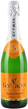 Игристое вино Буржуа  полусухое белое 750 мл
