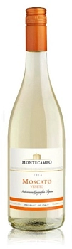 Вино Zonin Montecampo Moscato Veneto  2021 750 мл 12,5%