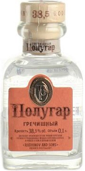 Водка Polugar Buckwheat  100 мл