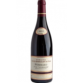 Вино Domaine Louis Boillot & Fils Pommard 1er Cru Les Fremiers  2017 750 мл 13%