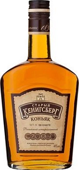 Коньяк  Старый Кенигсберг  4-летний, 250 мл