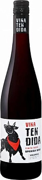 Вино Vina Tendida Red Semi-Sweet Valencia DO Винья Тендида Красное полусладкое 2019 750 мл