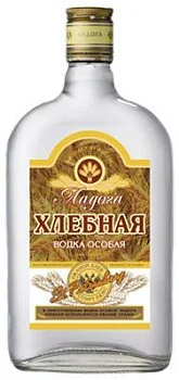 Водка Ладога Хлебная фляга 500 мл