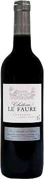 Вино Chateau Le Faure Bordeaux АОC red  2016 750 мл