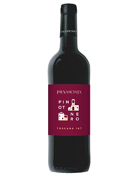 Вино Vallepicciola Pievasciata Pinot Nerо Валлепиччопа Пьевашата пино неро  2021 750 мл 13%