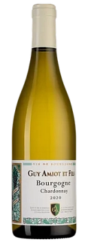 Вино Domaine Amiot Guy et Fils Bourgogne Chardonnay     2020 750 мл  13,5%