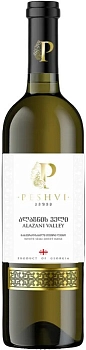 Вино Peshvi Alazani Valley White  Пешви Алазанская Долина белое полусладкое  750 мл